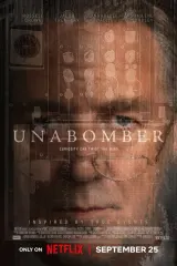 UNABOMBER (2026) movie poster featuring Jacob Tremblay as Ted Kaczynski and Russell Crowe as Henry Murray in a psychological thriller about the Harvard experiments that shaped the Unabomber