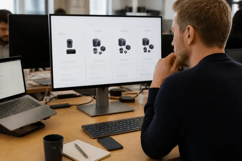 Screenshot of DJI Osmo 360 II pricing details on a web page