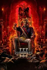 Poster for Demonte Colony 3 (2026) showing a dark colonial mansion under a stormy sky