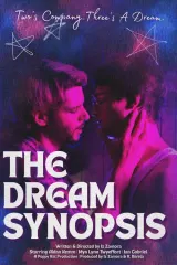 The Dream Synopsis (2026) movie poster featuring Aidan Kemm as Harrison in a tense close-up, with dreamlike visual motifs suggesting psychological tension