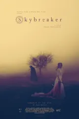 Skybreaker 2026 movie poster featuring Albanian fantasy landscape with lead actress Xhulia Musagalliu as Vlora