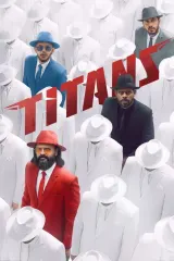 Titans 2026 movie poster featuring ensemble cast including Jayasurya and Vinayakan
