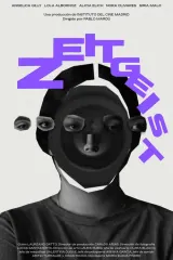 Poster for Zeitgeist (2026) showing five friends streaming live, tension rising as chat takes control.