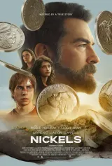 Nickels 2026 movie poster featuring Rob Riggle and Aaron Holliday
