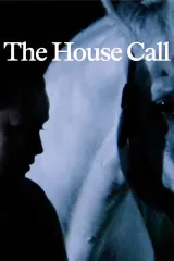 The House Call (2026) movie poster featuring Victoria Pedretti as Dr. Swan in a nocturnal barn setting