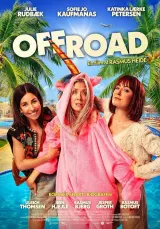Offroad 2026 movie poster featuring Ulrich Thomsen, Sofie Kaufmanas, Julie Rudbæk, Katinka Lærke Petersen in a campervan under Canary Islands sun
