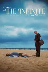 Poster for The Infinite (2026) showing a muted small‑town landscape with the film title and year