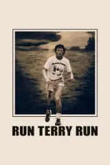 Run Terry Run (2026) movie poster featuring Terry Fox running