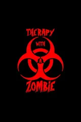 Poster for Therapy with a Zombie (2026) showing a zombie in a therapist's chair
