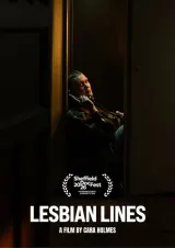 Lesbian Lines (2026) movie poster featuring a vintage rotary telephone against a muted Irish landscape, symbolizing the secret helpline network at the heart of the documentary
