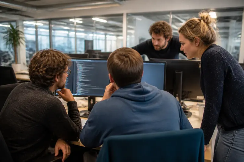 Developers working on the 4.4BSD-Lite release post-lawsuit.