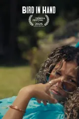 Poster for Bird in Hand (2026) featuring Alisha Wainwright as Bird Rowe in a family home setting