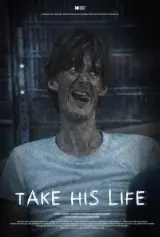 Poster for Take His Life (2026) showing a shadowy figure against a glass‑walled London skyline, hinting at a gritty finance thriller