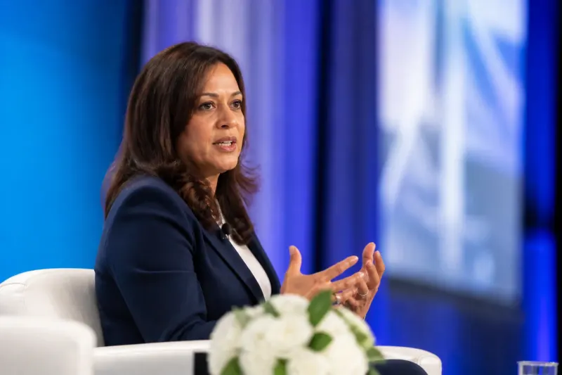 Noopur Davis speaking at a cybersecurity event