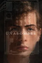 Poster for UNABOMBER (2026) showing Russell Crowe as Professor Henry Murray and Jacob Tremblay as Ted Kaczynski against a split academic and wilderness backdrop