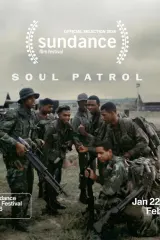 Soul Patrol (2026) documentary poster featuring three Black Vietnam veterans in uniform and present day, with jungle and military imagery