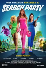 Search Party: Where's PawPaw? (2026) movie poster featuring Victoria Monai Richards, Tichina Arnold, Tommy Davidson, and young cast in a neighborhood adventure setting