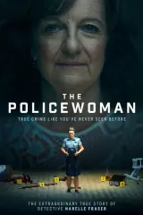 Poster for The Policewoman (2026) showing former detective Narelle Fraser
