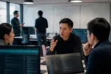 AOMEI's technical team discussing security protocols in light of recent cyberattacks.