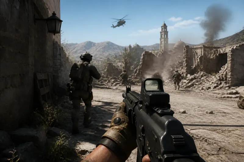 In-game screenshot of Call of Duty: Modern Warfare 4 showcasing graphics and gameplay