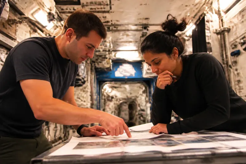 Plan for the second spacewalk with astronauts ready for installation.