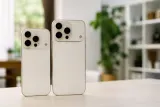 A close-up view of the iPhone 18 Pro and iPhone 18 Pro Max side by side, highlighting their design differences.